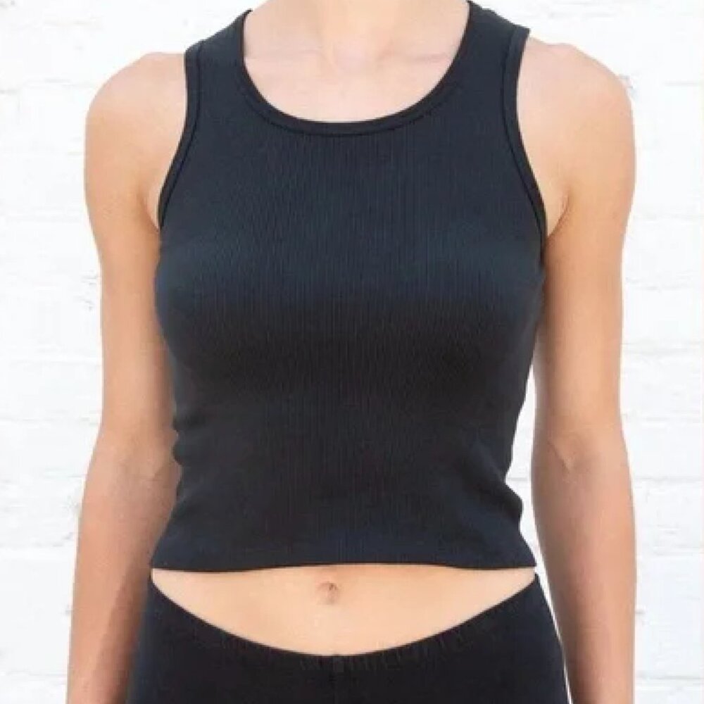 Brandy Melville Natasha Tank - Black